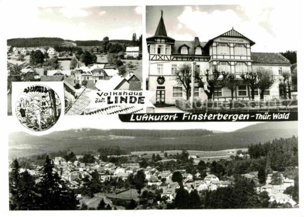 Finsterbergen Volkshaus zur Linde Panorama