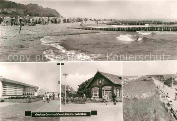 Graal-Mueritz Ostseebad Broiler Gaststätte Milchbar Seestern