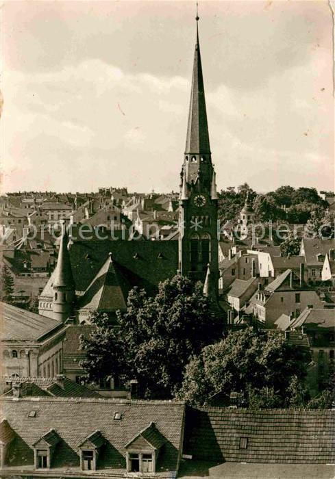Altenburg Thueringen Blick vom Nikolaiturm