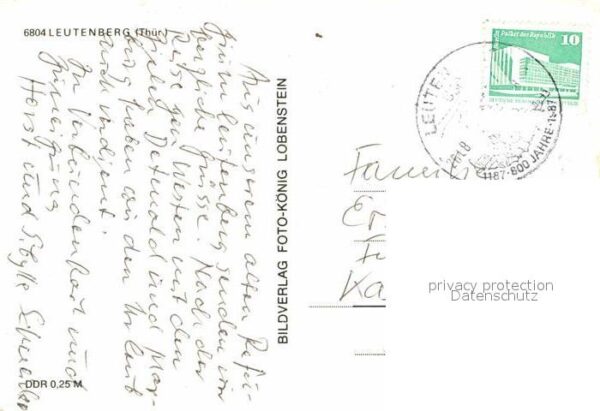 Leutenberg Thueringen Totalansicht – Bild 2