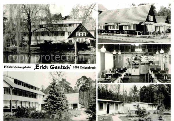 Dolgenbrodt FDGB Erholungsheim Teilansichten