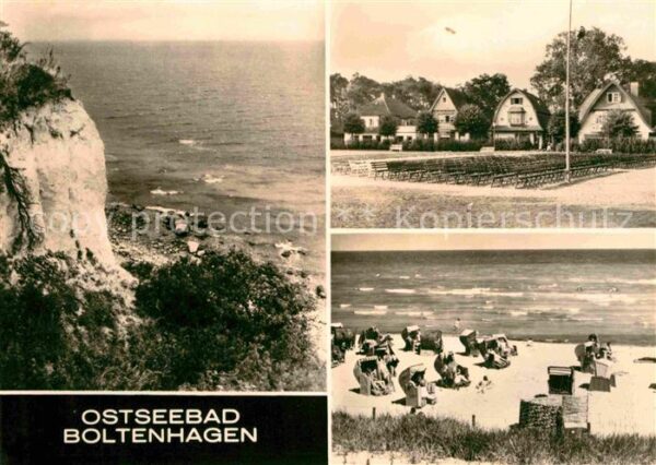Boltenhagen Ostseebad Steilküste Siedlung Strand
