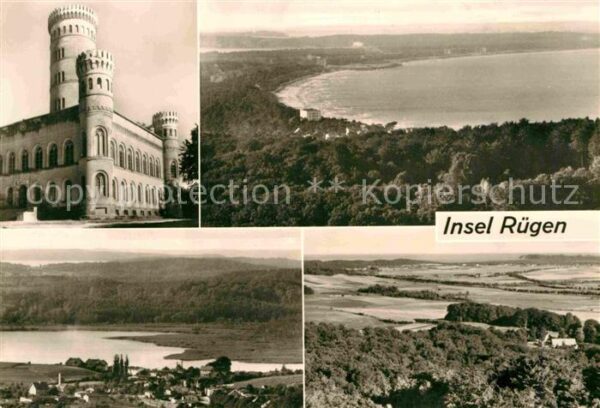 Ruegen Jagdschloss Granitz Binzer Bucht Bahnho