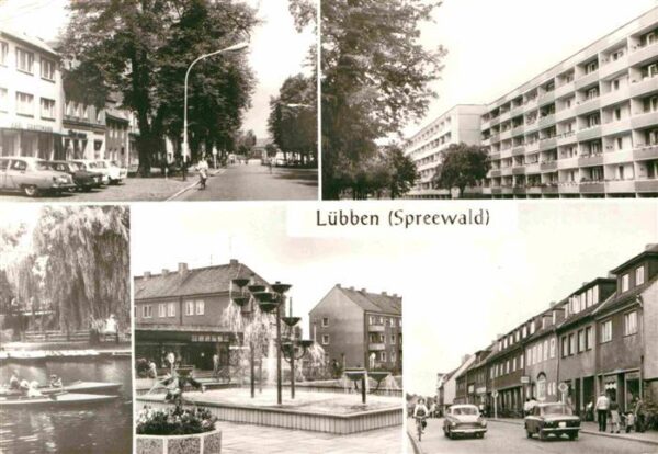 Luebben Spreewald Breite Str Lindenstr Hauptstr Gubener S