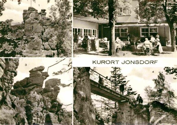 Jonsdorf Gaststätte Nonnenfelsen Brücke