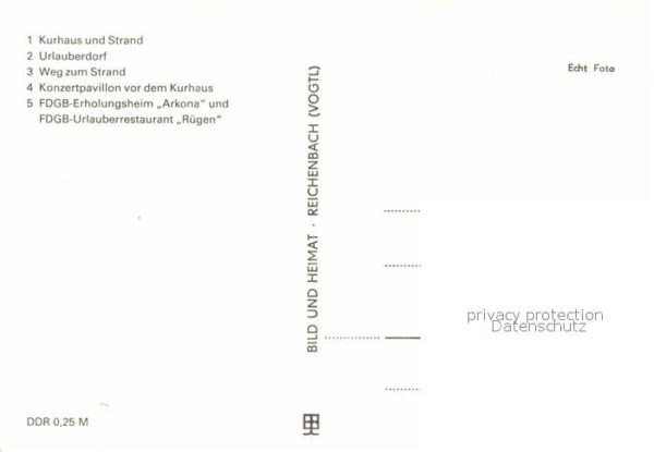 Binz Ruegen Kurhaus Strand Urlauberdorf Konzertpavi – Bild 2