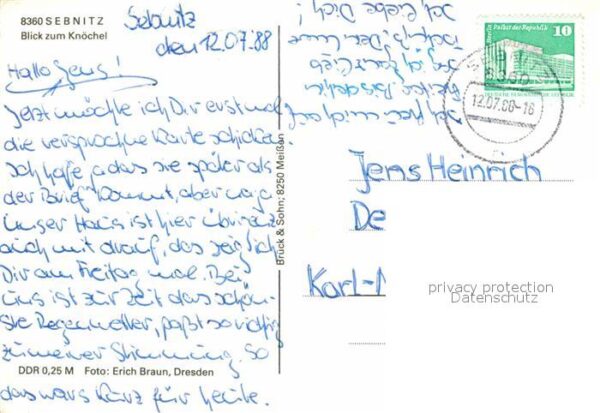 Sebnitz Blick zum Knöchel – Bild 2