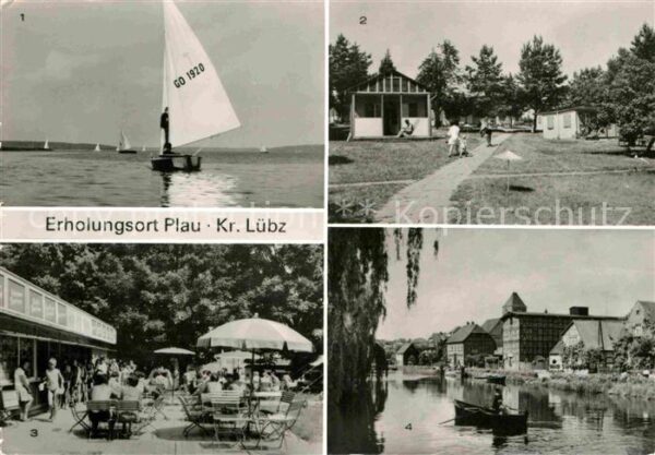 Plau See Campinglager Hans Fischer Gaststätte am