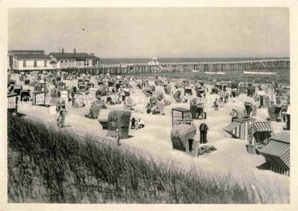 Zinnowitz Ostseebad Strand Seebrücke