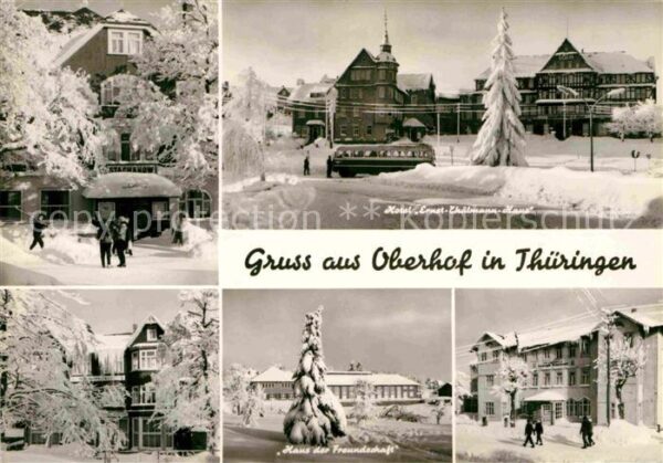 Oberhof Thueringen Hotel Ernst Thälmann Haus Details Haus