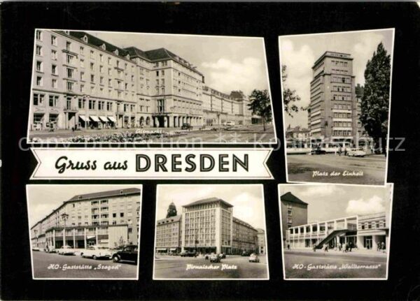Dresden Altmarkt Platz der Einheit HOG Szeged P
