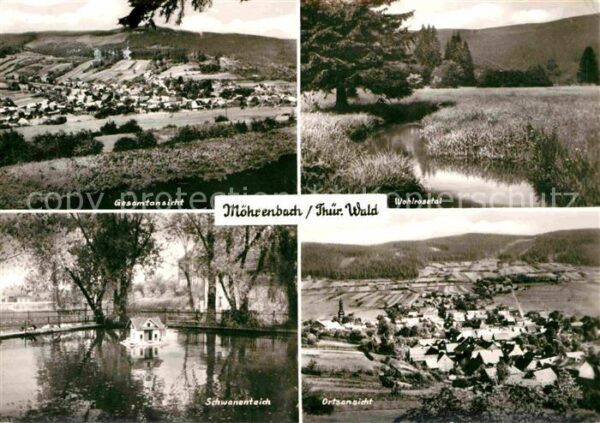 Moehrenbach Panorama Wahlrosetal Schwanenteich Orts