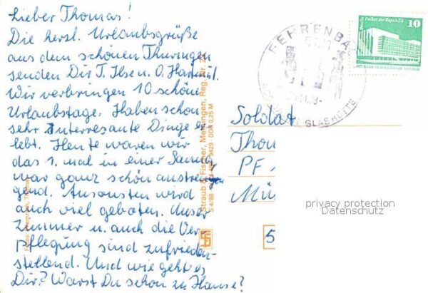 Fehrenbach Thueringer Wald Teilansichten – Bild 2