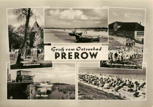 Prerow Ostseebad Seefahrerkirche Strand HOG Strandhaus A