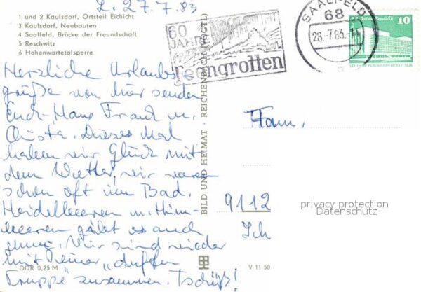 Saalfeld Saale Kaulsdorf OT Eichicht Neubauten Brücke – Bild 2