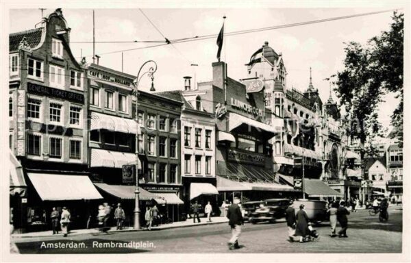 Amsterdam Niederlande Rembrandtplein