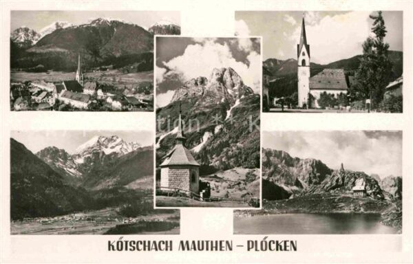 Ploecken Kötschach Mauthen Seepartie Kapelle Kir