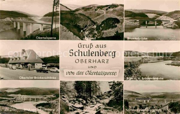 Schulenberg Oberharz Okertalsperre Bramkebrücke Brückenschän