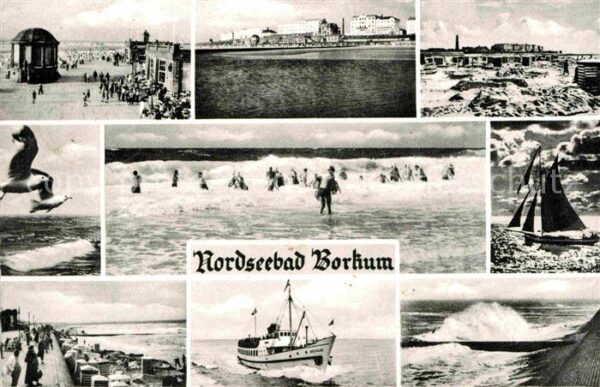 Borkum Strand Promenade