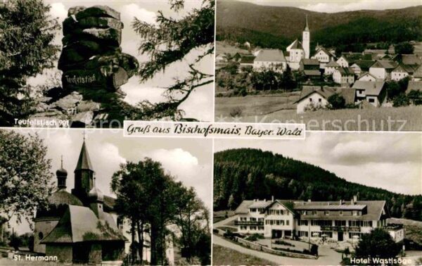 Bischofsmais Teufelstisch St. Hermann Hotel Wastlsäg
