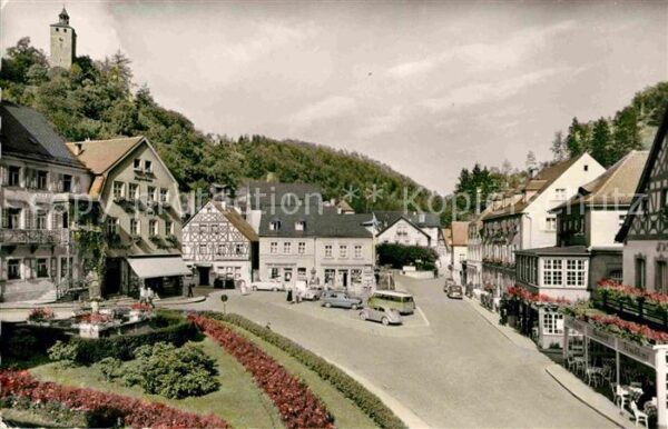 Bad Berneck im Fichtelgebirge Marktplatz