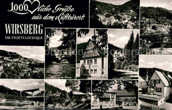 Wirsberg Brückenpartie Hubertus Hotel-Post Goldn
