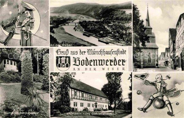 Bodenwerder Münchhausenstadt an der Weser Grotte St