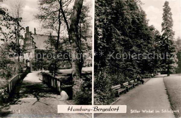 Bergedorf Hamburg Schloßpark Schloß