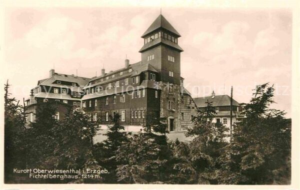 Oberwiesenthal Erzgebirge Fichtelberghaus