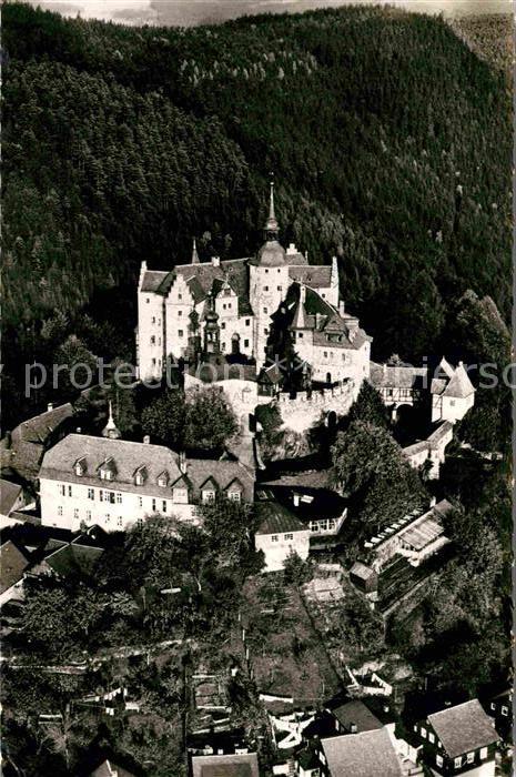 Burg Lauenstein Frankenwald Fliegeraufnahme Burg