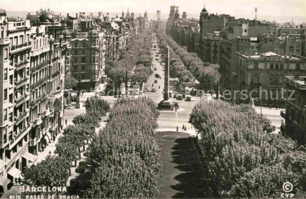 Barcelona Cataluna Paseo de Gracia