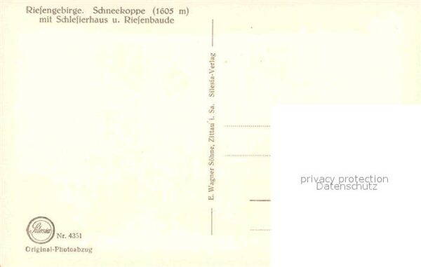Schneekoppe Snezka Schlefierhaus und Riesenbaud stark vere – Bild 2