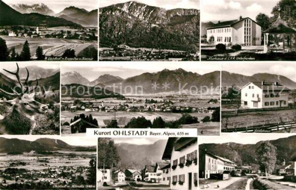 Ohlstadt Zugspitze und Kramer Hörndle