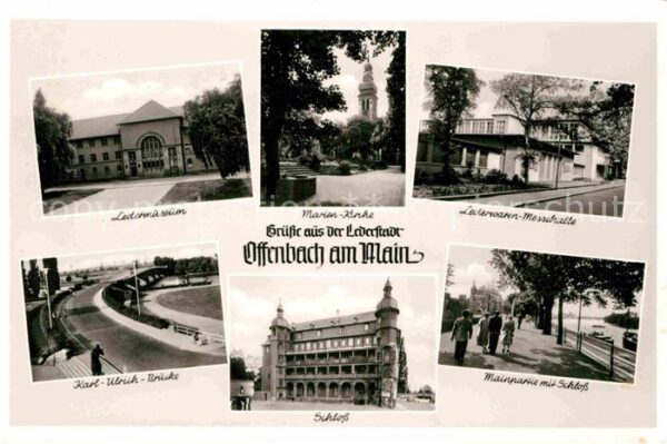 Offenbach Main Ledermuseum Messehalle Karl-Ulrich-Brüc