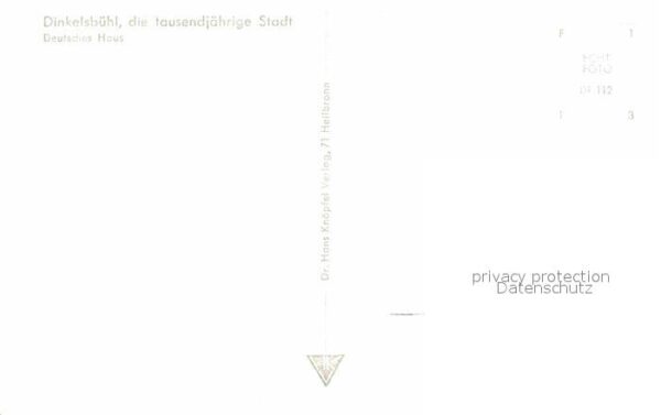 Dinkelsbuehl Deutsches Haus Fachwerk – Bild 2