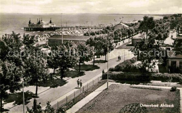 Ahlbeck Ostseebad Promenade Seebrücke