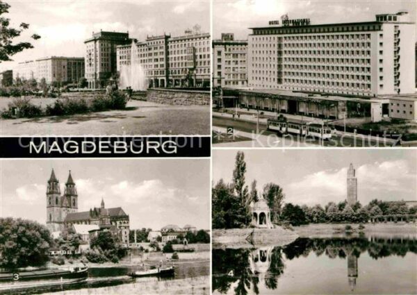 Magdeburg Wilhelm Pieck Allee Interhotel-Internat
