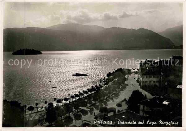 Pallanza Tramonto sul Lago Maggiore