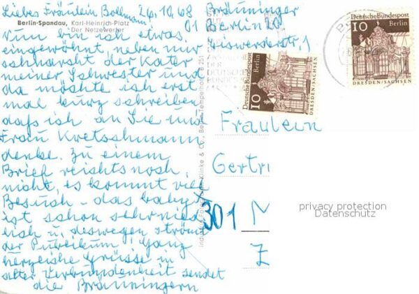 Spandau Karl-Heinrich-Platz Der Netzewerfer – Bild 2