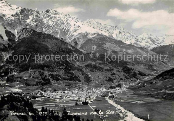 Bormio Con la Reit Fliegeraufnahme