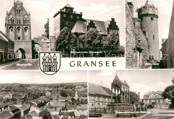 Gransee Ruppiner Tor Pulverturm Luisendenkmal v
