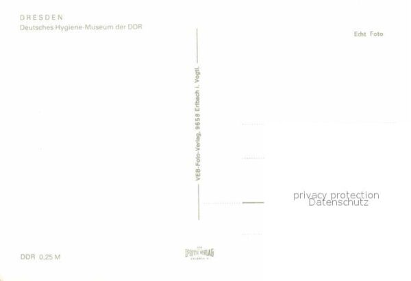 Dresden Deutsches Hygiene Museum der DDR – Bild 2