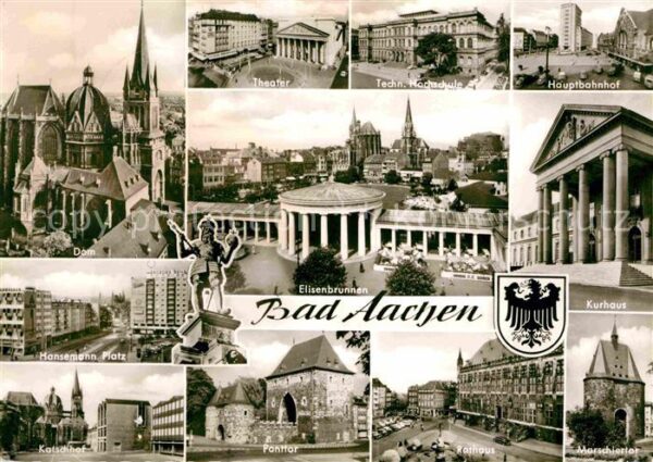 Bad Aachen Elisenbrunnen Theater Technische Hochsc