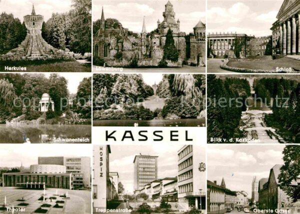 Kassel Herkules Löwenburg Schloß Theater Trepp