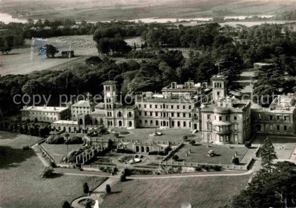 Isle of Wight UK Fliegeraufnahme Osborne House