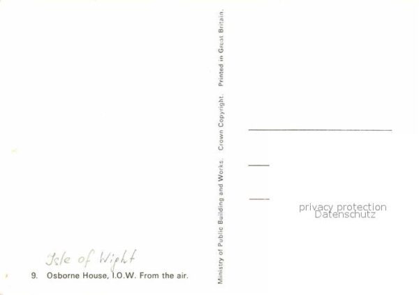 Isle of Wight UK Fliegeraufnahme Osborne House – Bild 2