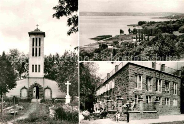 Balatonakarattya Kirche Partie am See