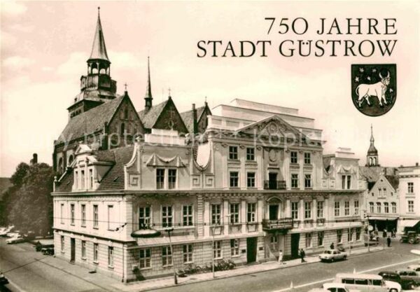 Guestrow Mecklenburg Vorpommern Rathaus
