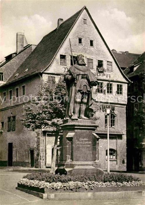 Jena Thueringen Kurfürst Johann Friedrich Denkmal Hanfr