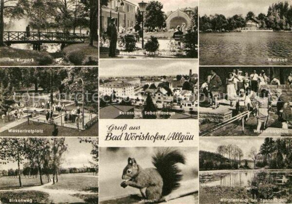 Bad Woerishofen Waldsee Wassertreten Kurpark